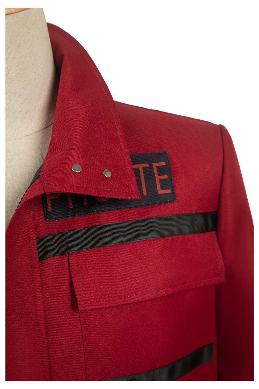 Movie Ghostbusters 2024 Phoebe Red Coat Outfits Halloween Carnival Suit Cosplay Costume
