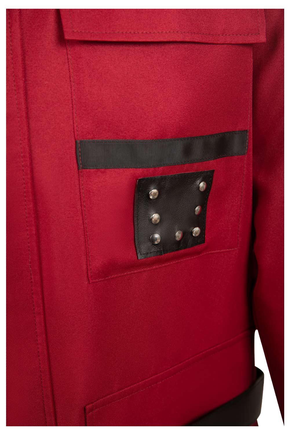 Movie Ghostbusters 2024 Phoebe Red Coat Outfits Halloween Carnival Suit Cosplay Costume