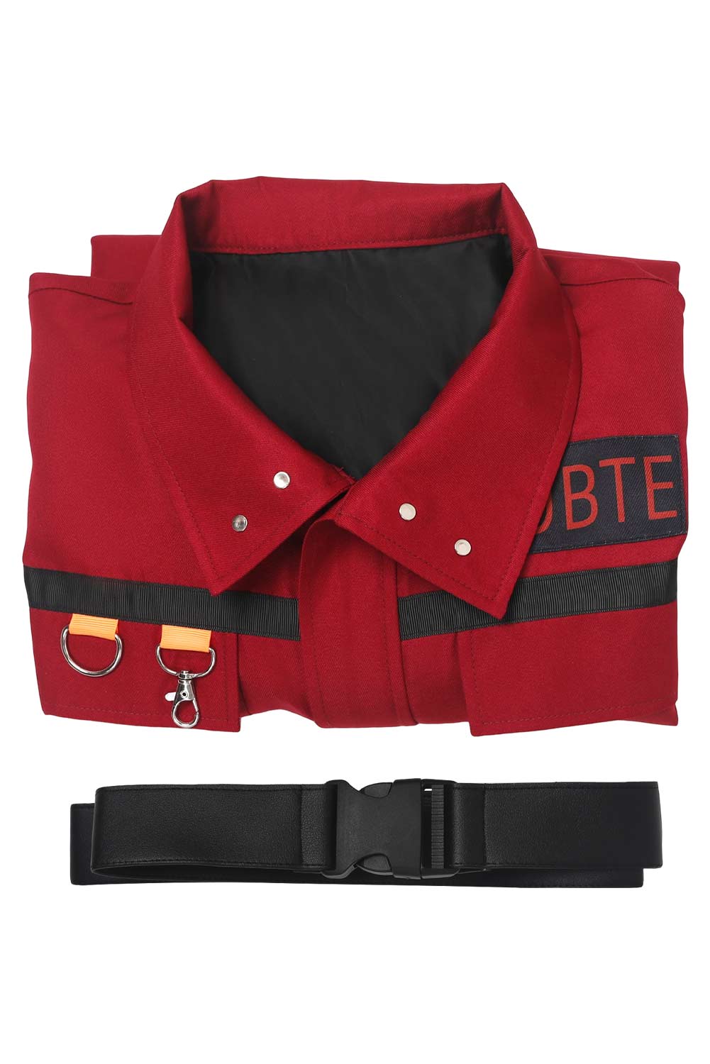 Movie Ghostbusters 2024 Phoebe Red Coat Outfits Halloween Carnival Suit Cosplay Costume