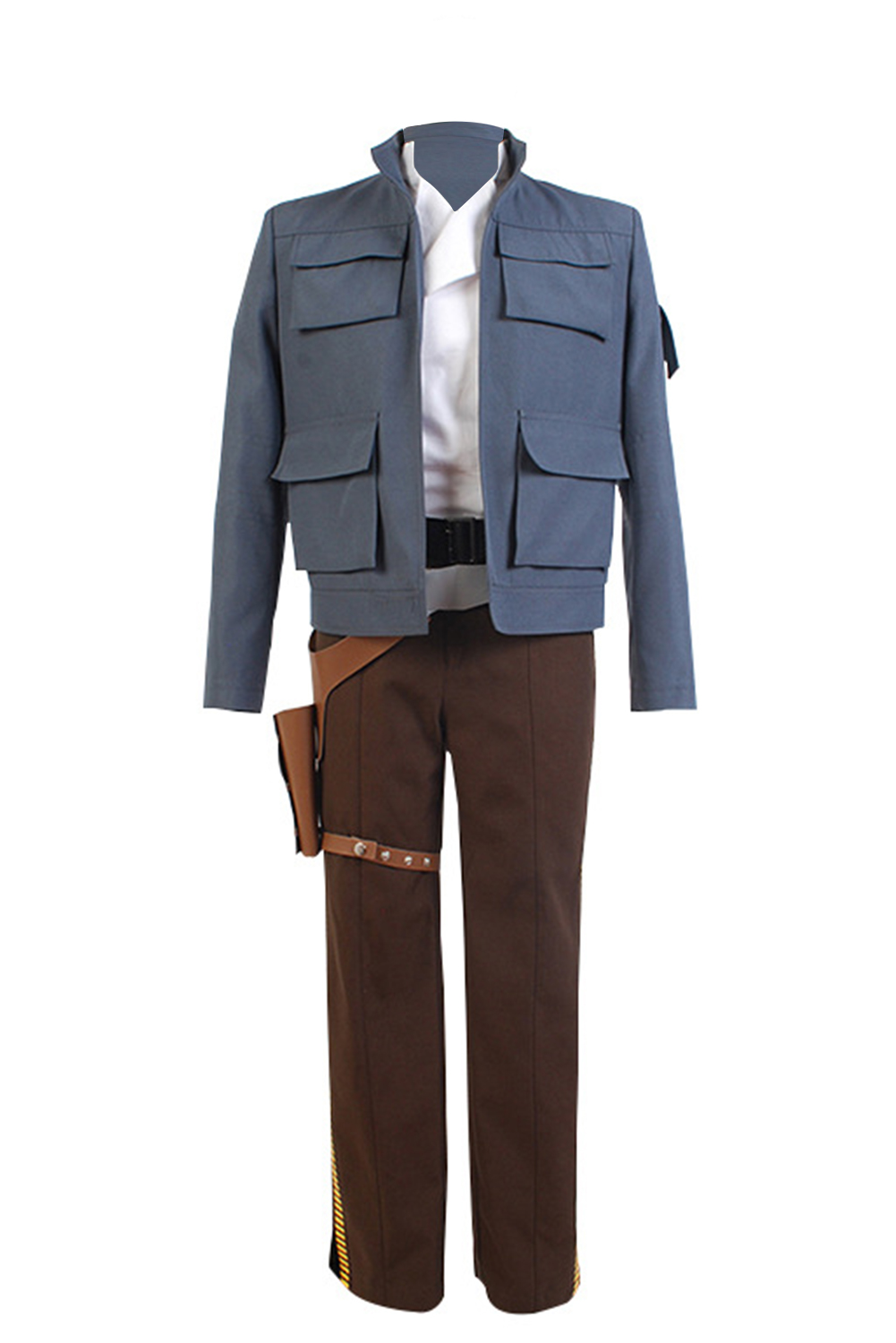 Movie Han Solo Top Pants Set Outfits Halloween Carnival Suit Cosplay Costume