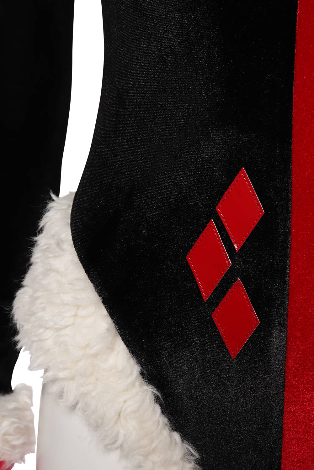 Movie Harley Quinn Christmas Red Outfits Halloween Carnival Suit Cosplay Costume