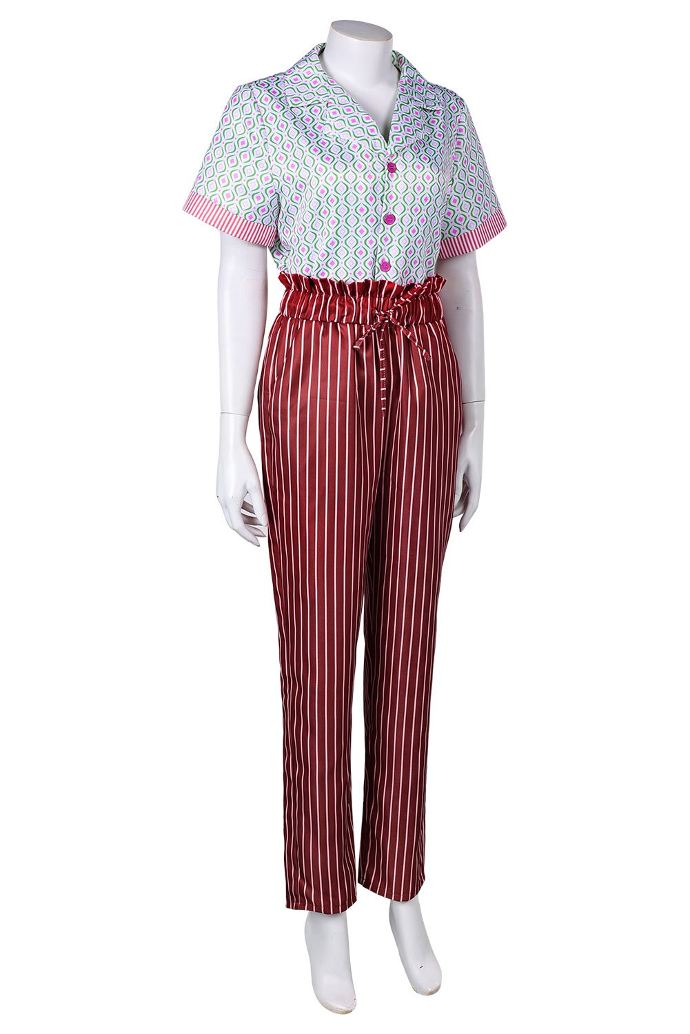 Movie IF 2024 Bea Kids Girls Printed Top Pants Set Outfits Halloween Carnival Suit Cosplay Costume