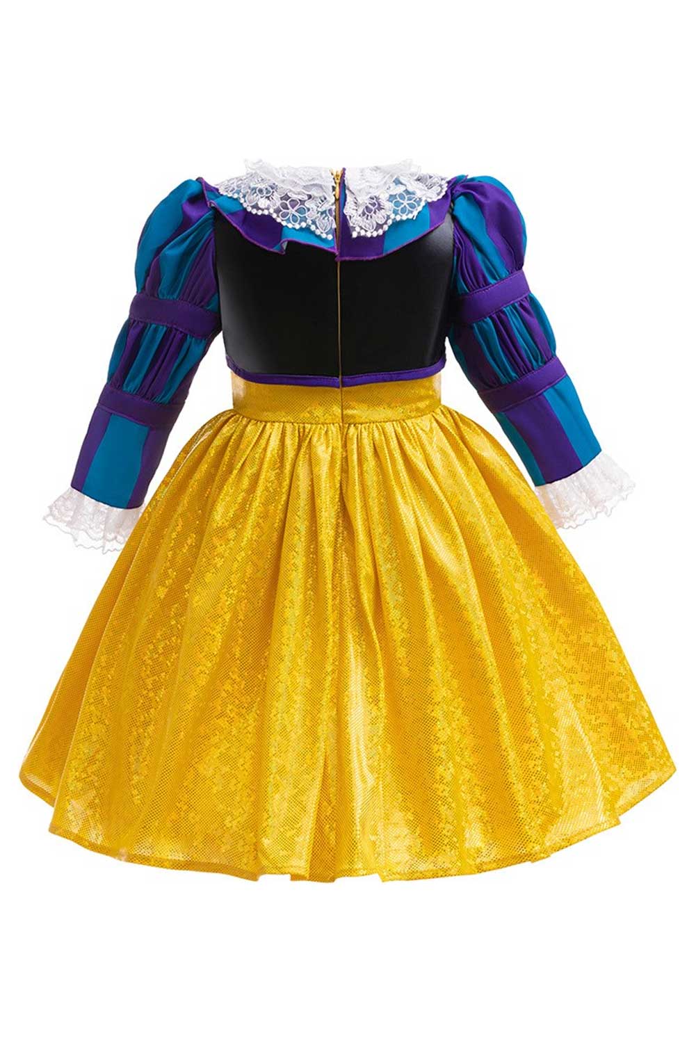 Movie IT 1990 Pennywise Kids Little Girls Dress Outfits Halloween Carnival Suit Cosplay Costume
