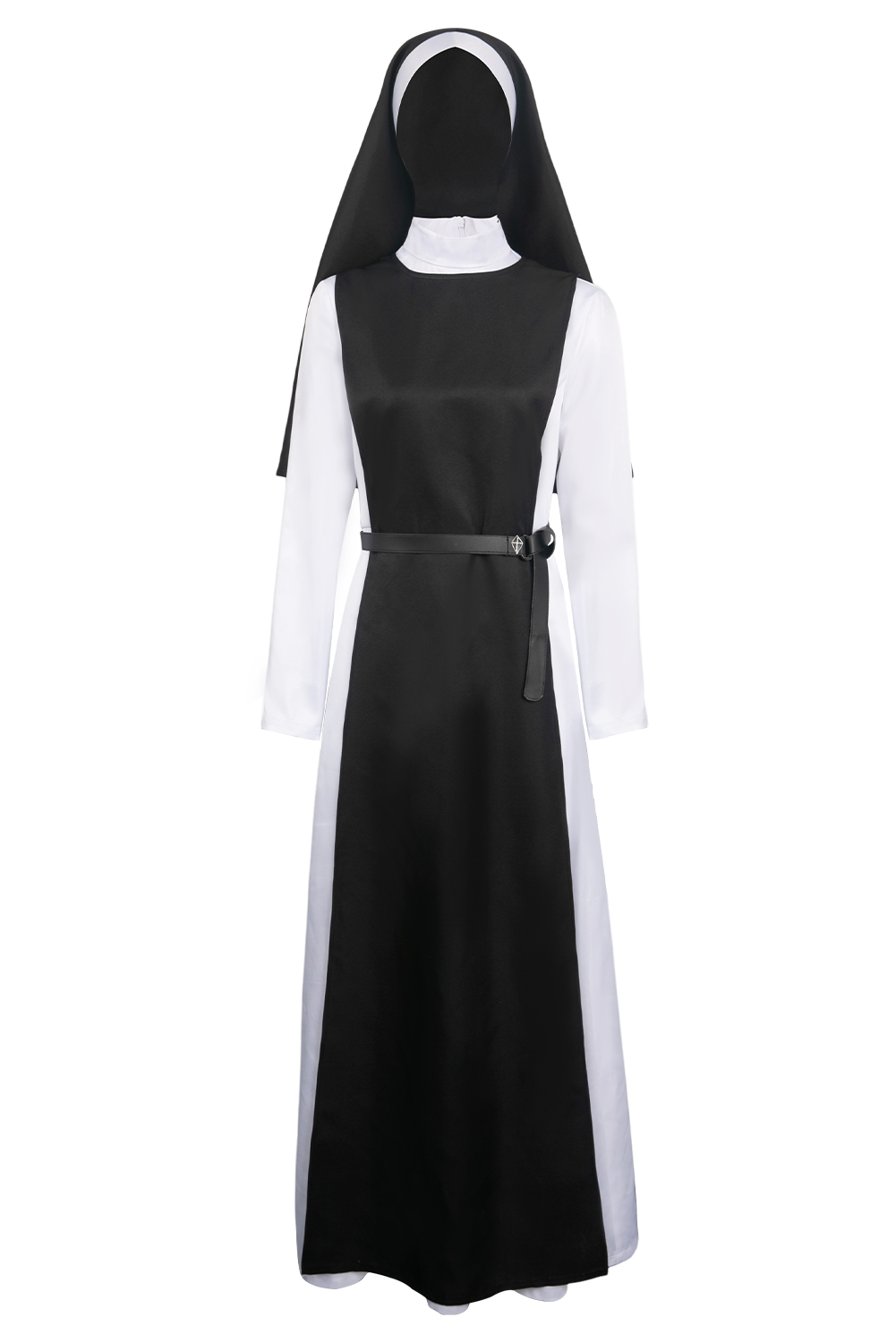 Movie Immaculate 2024 Cecilia Nun Uniform Dress Outfits Halloween Carnival Suit Cosplay Costume 