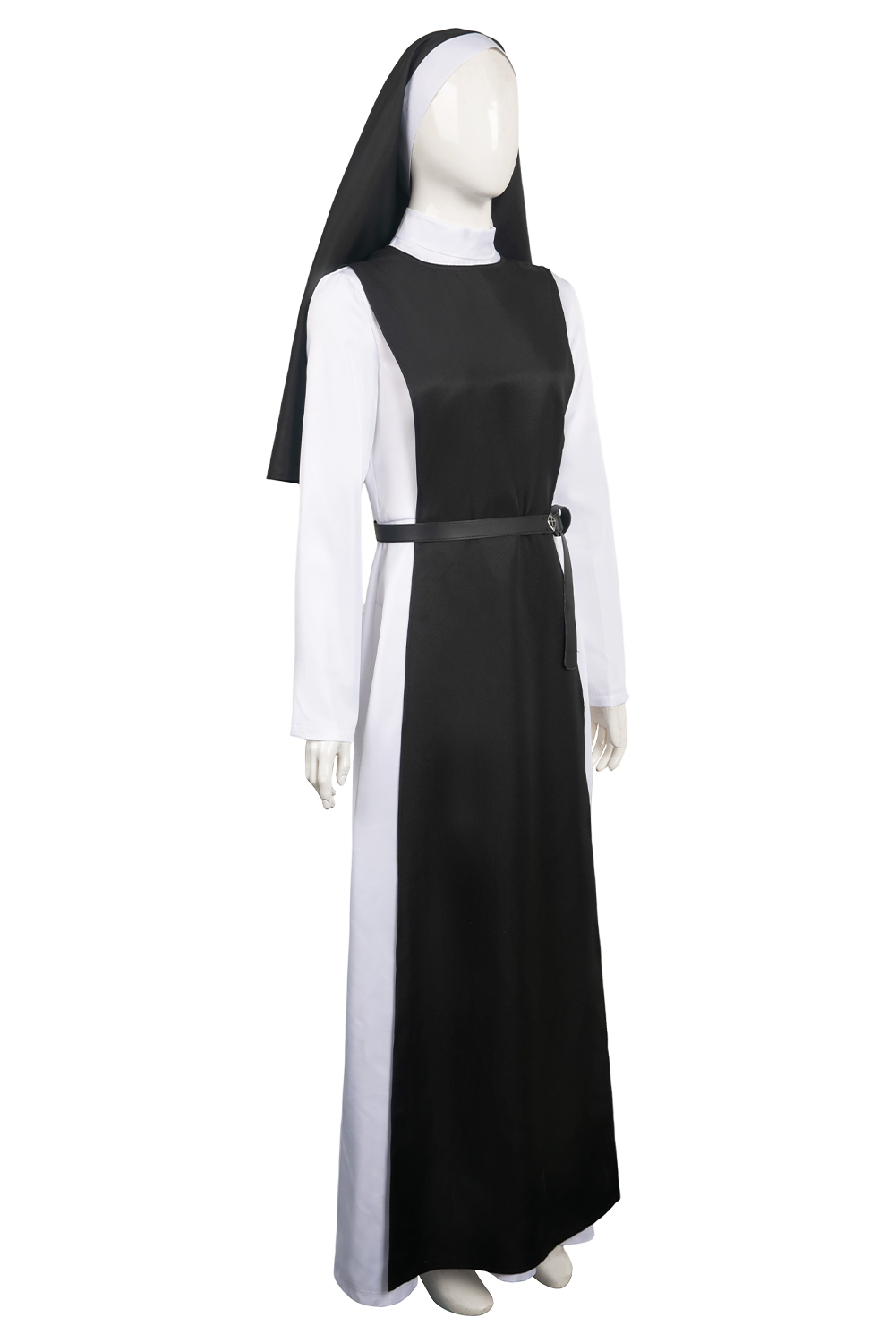 Movie Immaculate 2024 Cecilia Nun Uniform Dress Outfits Halloween Carnival Suit Cosplay Costume 