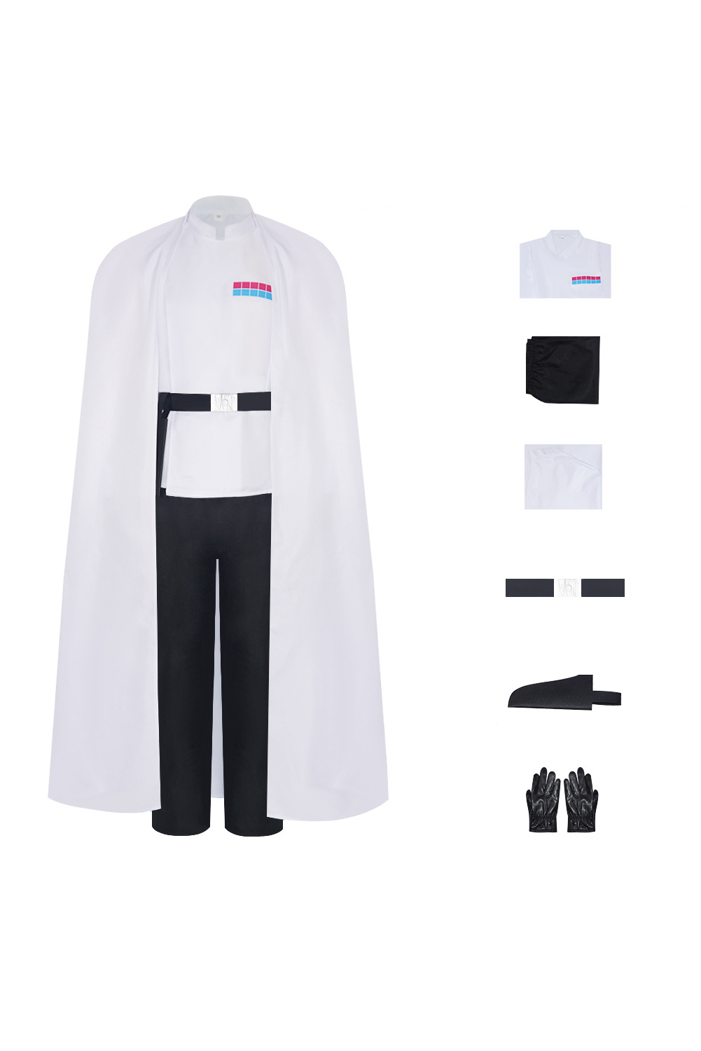 Movie Imperial Officer Uniform Full Set Outfits Halloween Carnival Suit Cosplay Costume