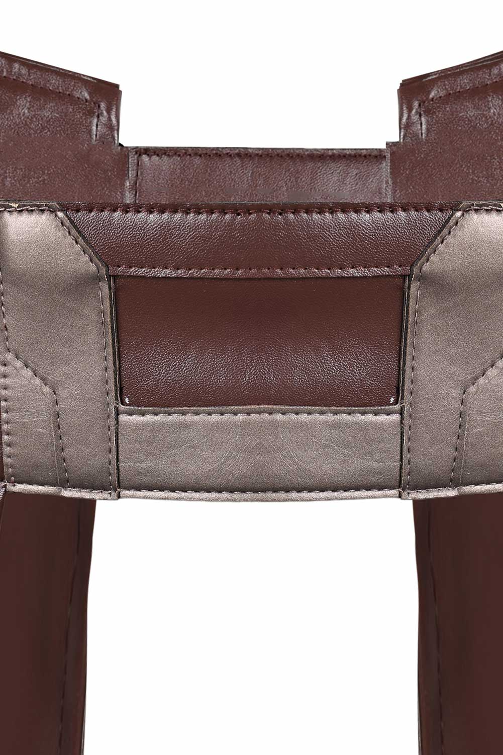 Movie Jedi Temple Guard Cosplay Leather Belt Waistband Halloween Carnival Costume Accessories