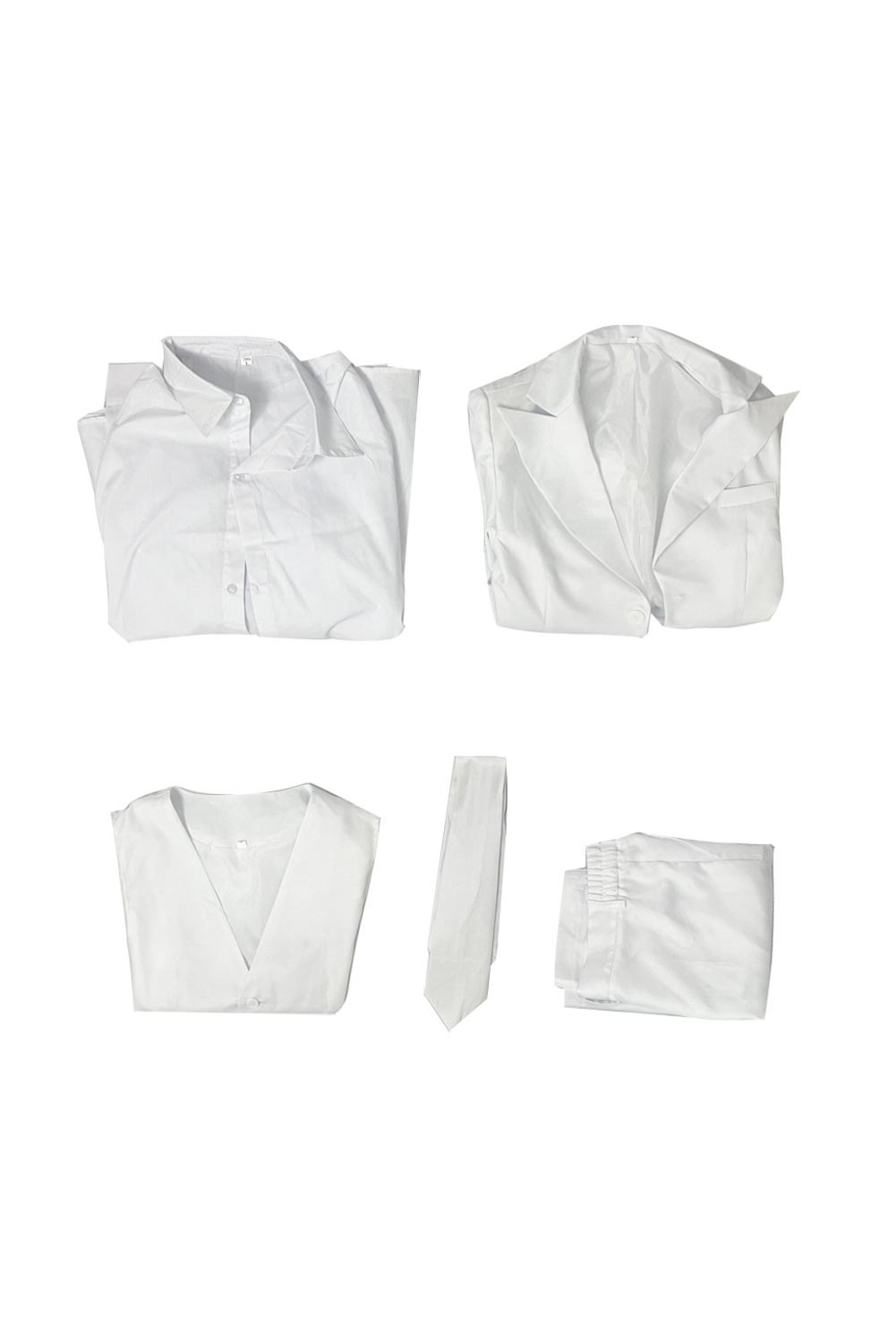 Movie Joker: Folie à Deux (2024) Arthur Fleck Uniform Suit Outfits Halloween Carnival Cosplay Costume