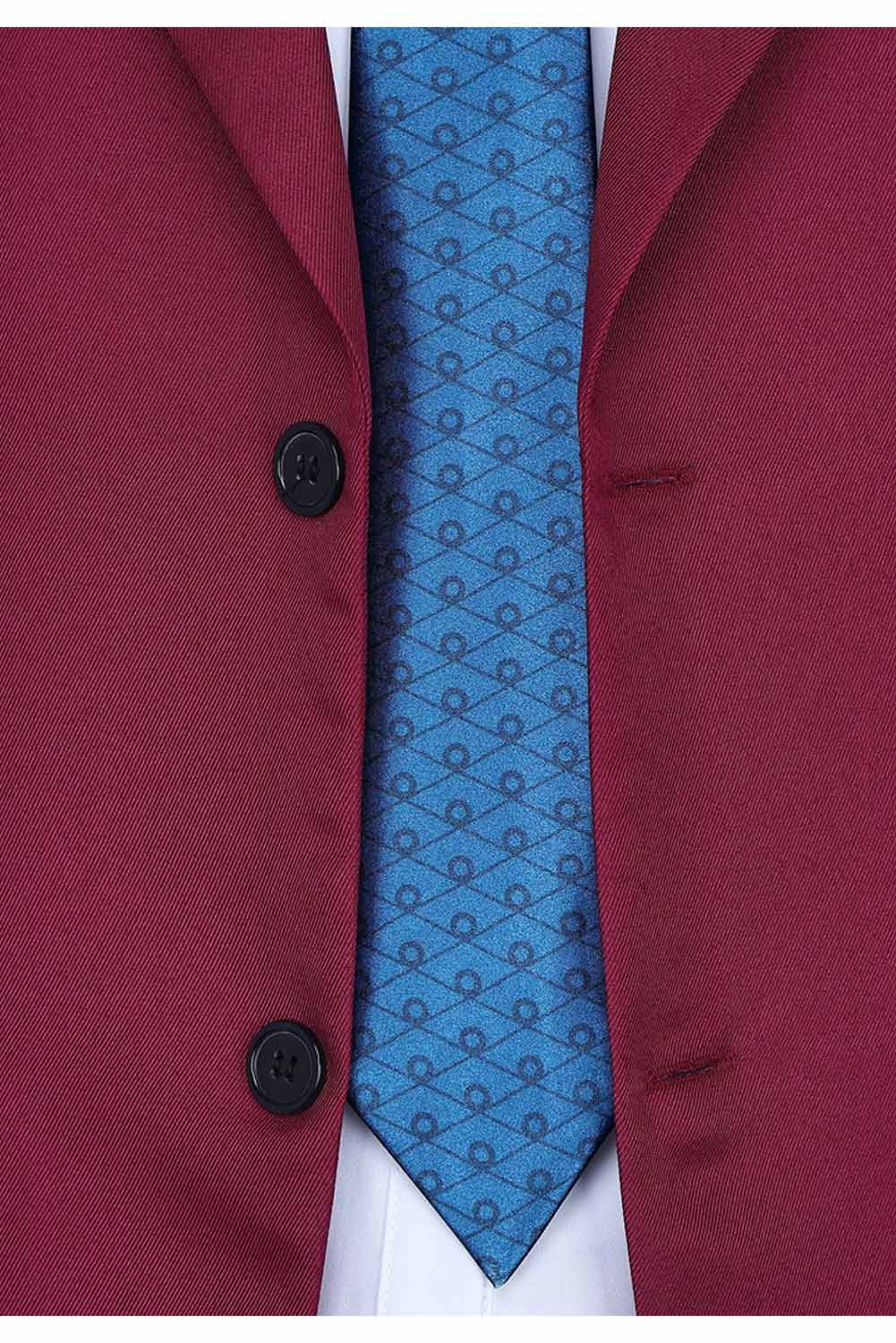 Movie Joker: Folie à Deux (2024) Arthur Fleck Red Uniform Outfits Halloween Carnival Suit Cosplay Costume