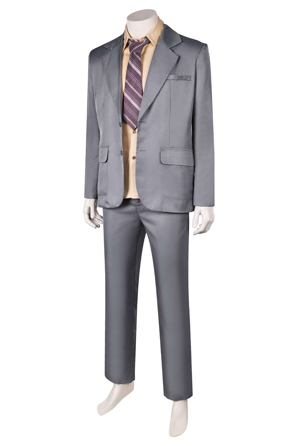 Movie Joker: Folie à Deux Arthur Fleck Gery Uniform Set Outfits Halloween Carnival Suit Cosplay Costume