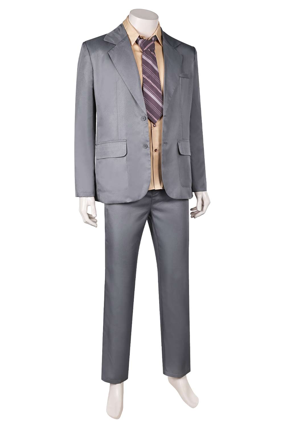 Movie Joker: Folie à Deux Arthur Fleck Gery Uniform Set Outfits Halloween Carnival Suit Cosplay Costume