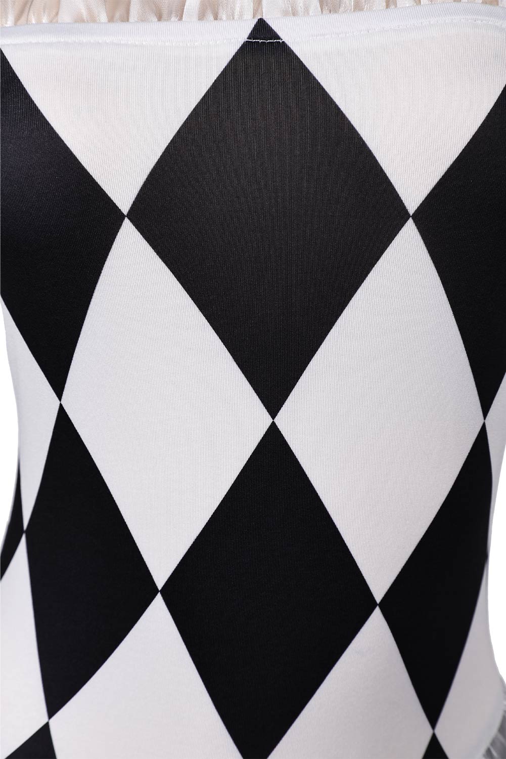 Movie Joker: Folie à Deux Harley Quinn Plaid Swimsuit Outfits Halloween Carnival Suit Cosplay Costume