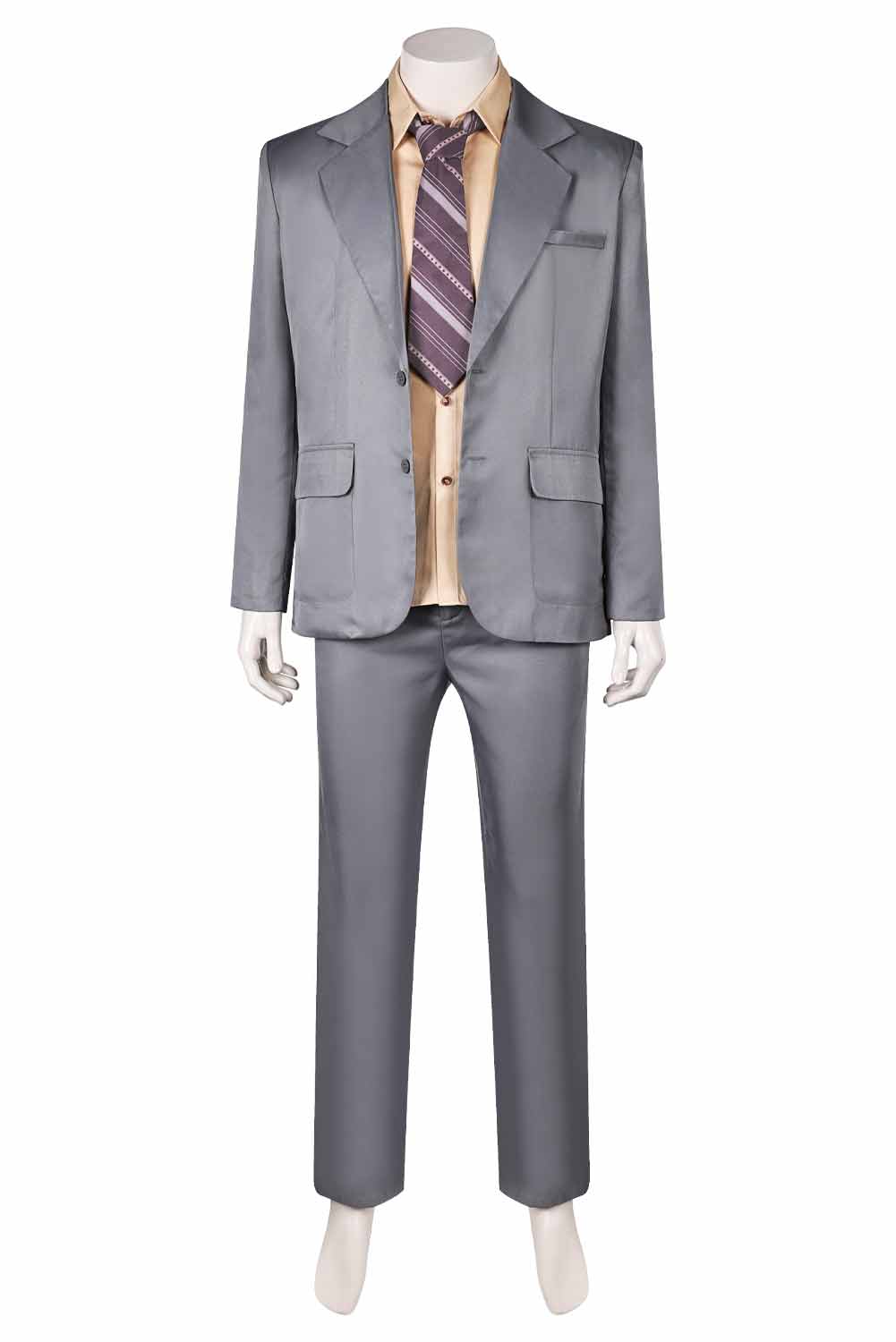 Movie Joker: Folie à Deux Arthur Fleck Gery Uniform Set Outfits Halloween Carnival Suit Cosplay Costume