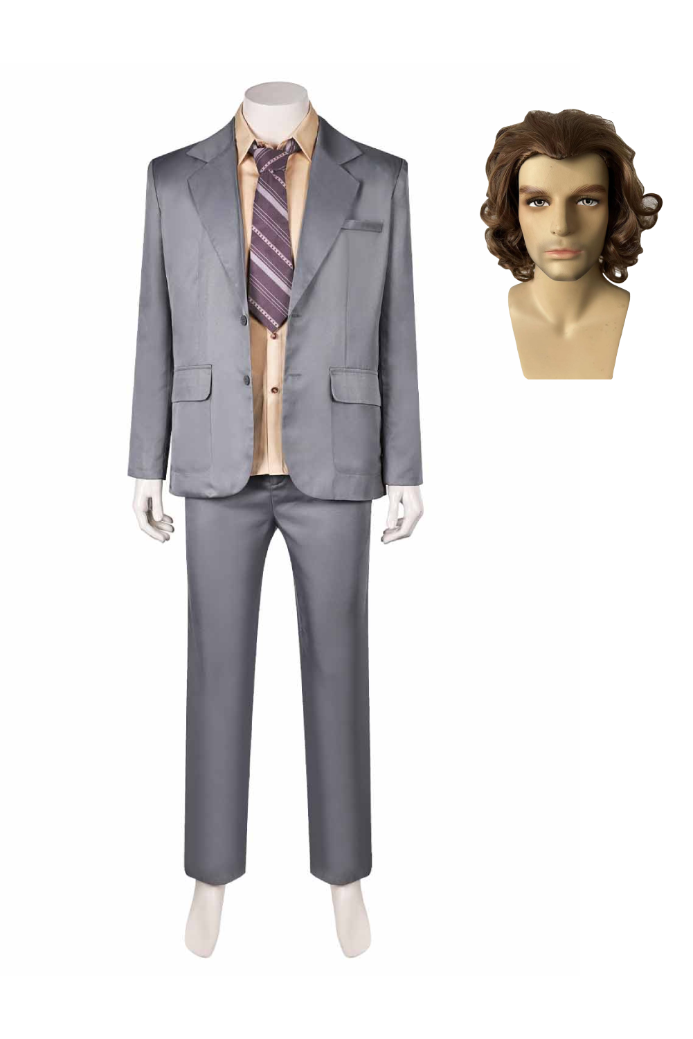 Movie Joker: Folie à Deux Arthur Fleck Gery Uniform Set Outfits Halloween Carnival Suit Cosplay Costume