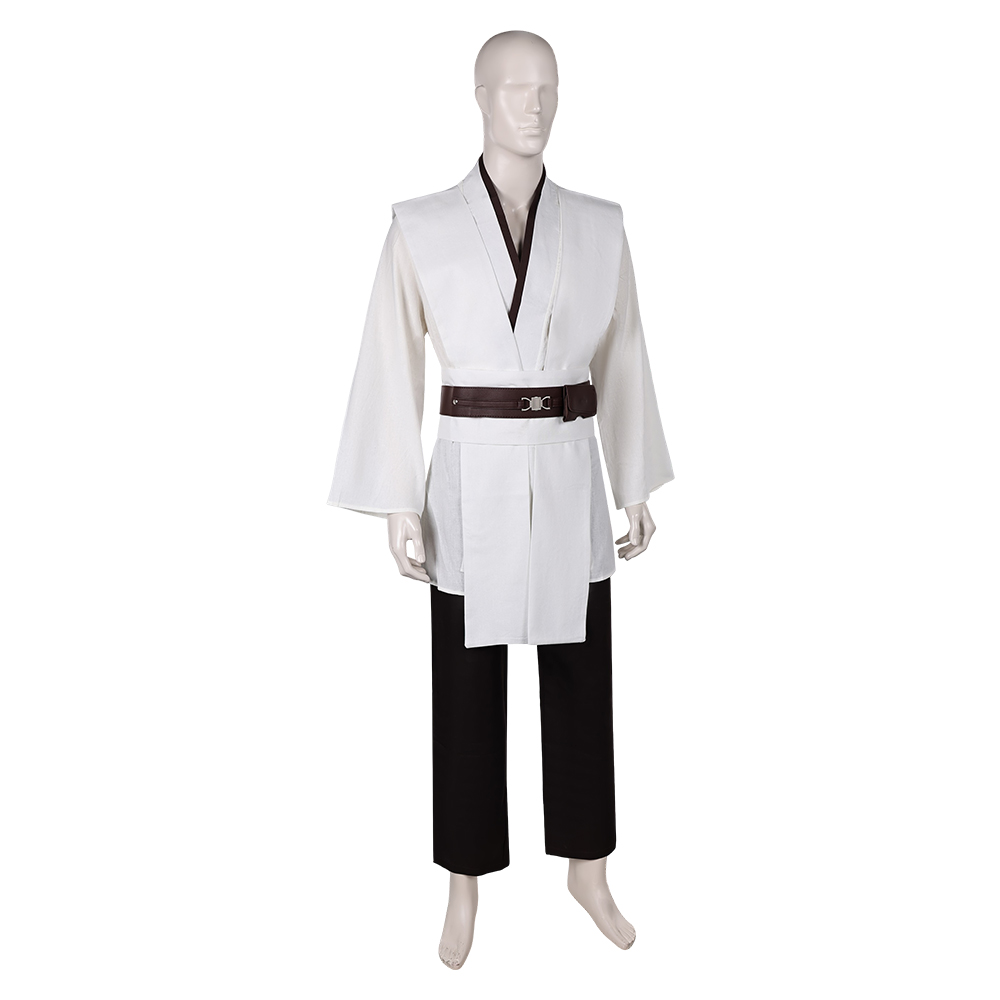 Movie Kenobi Jedi TUNIC Full Set Cosplay Costume Halloween Carnival Suit