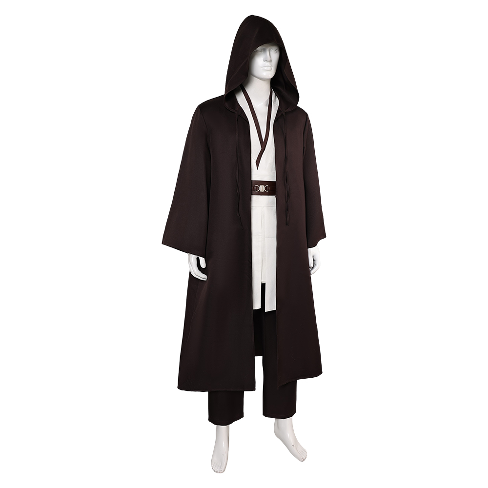 Movie Kenobi Jedi TUNIC Full Set Cosplay Costume Halloween Carnival Suit