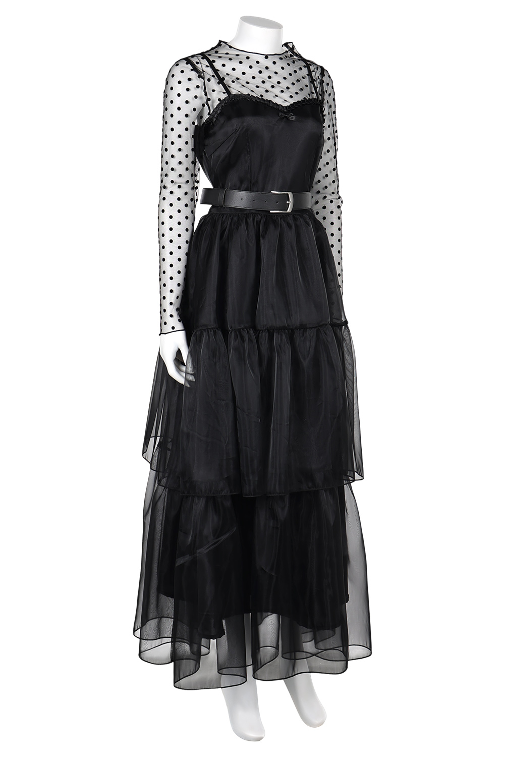 Movie Lisa Frankenstein 2024 Misty Dress Outfits Halloween Carnival Suit Cosplay Costume