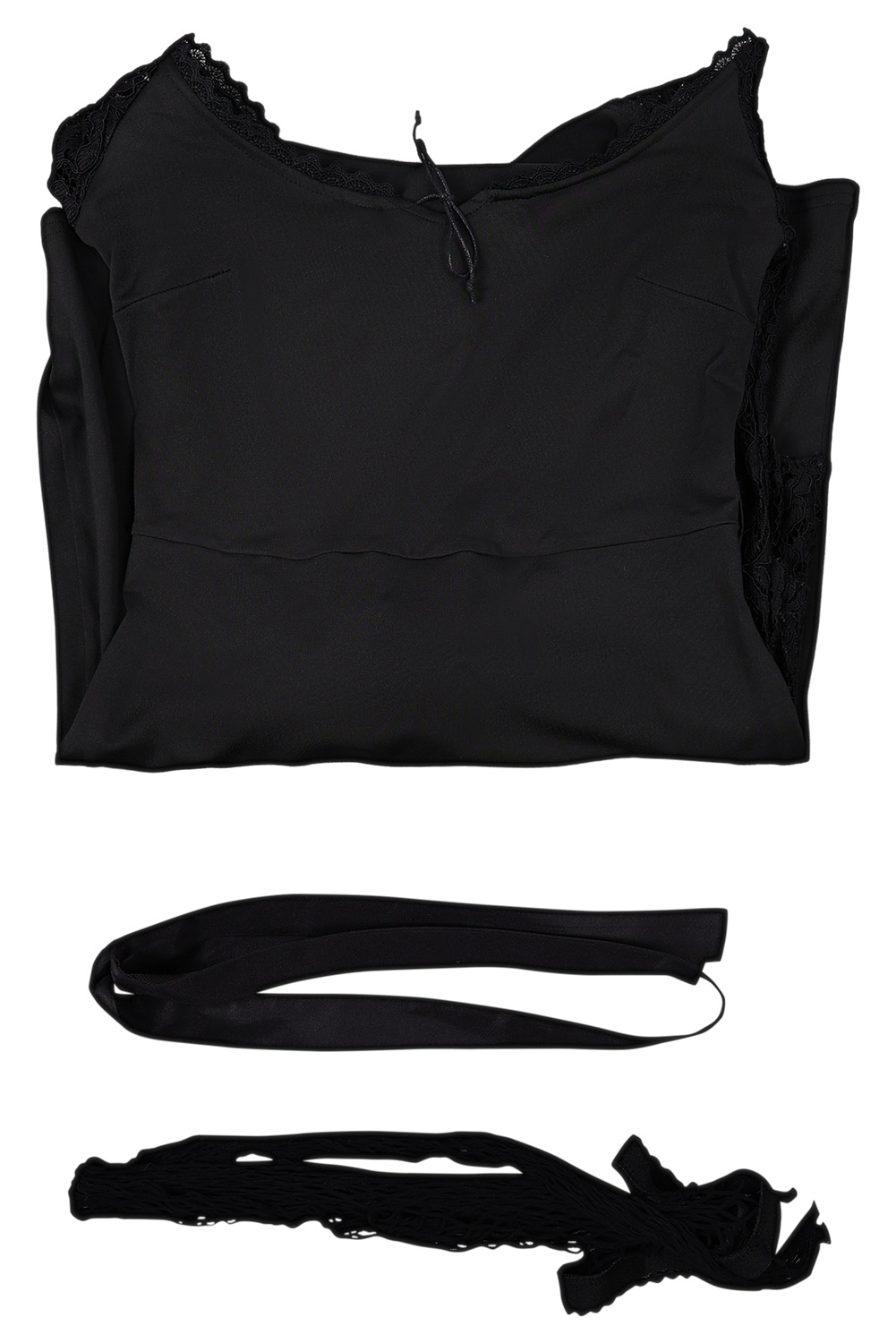 Movie Lisa Frankenstein 2024 Misty Lace Long-sleeved Skirt Set Kathryn Newton Outfits Halloween Carnival Suit Cosplay Costume