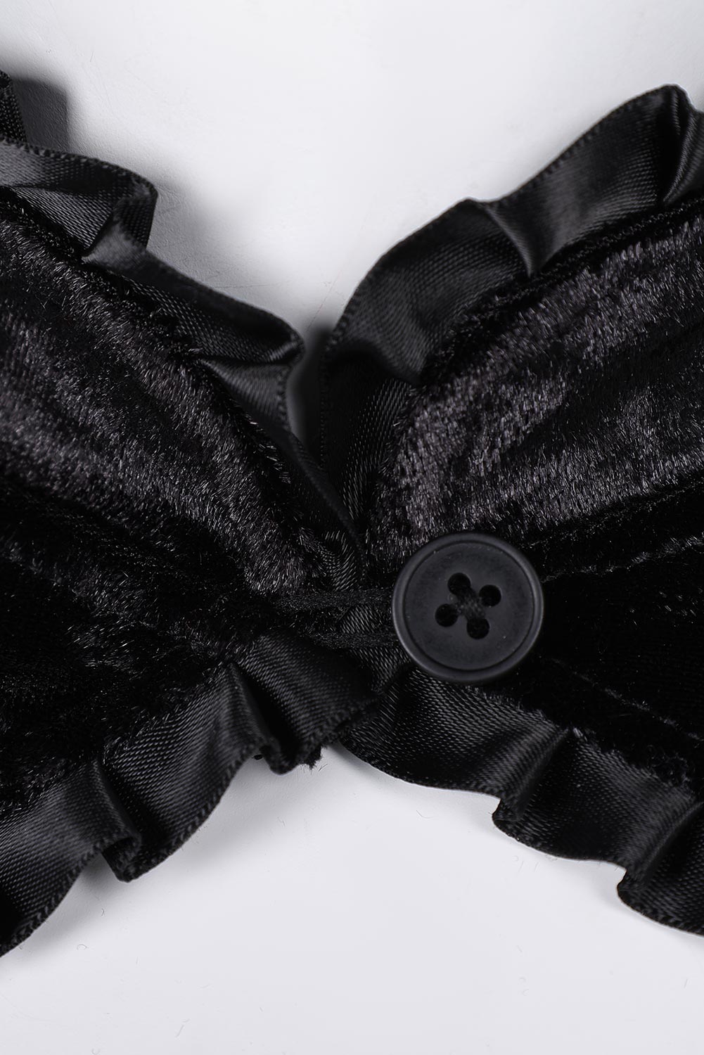 Movie Lisa Frankenstein 2024 Misty Velvet Short Shawl Outfits Halloween Carnival Suit Cosplay Costume