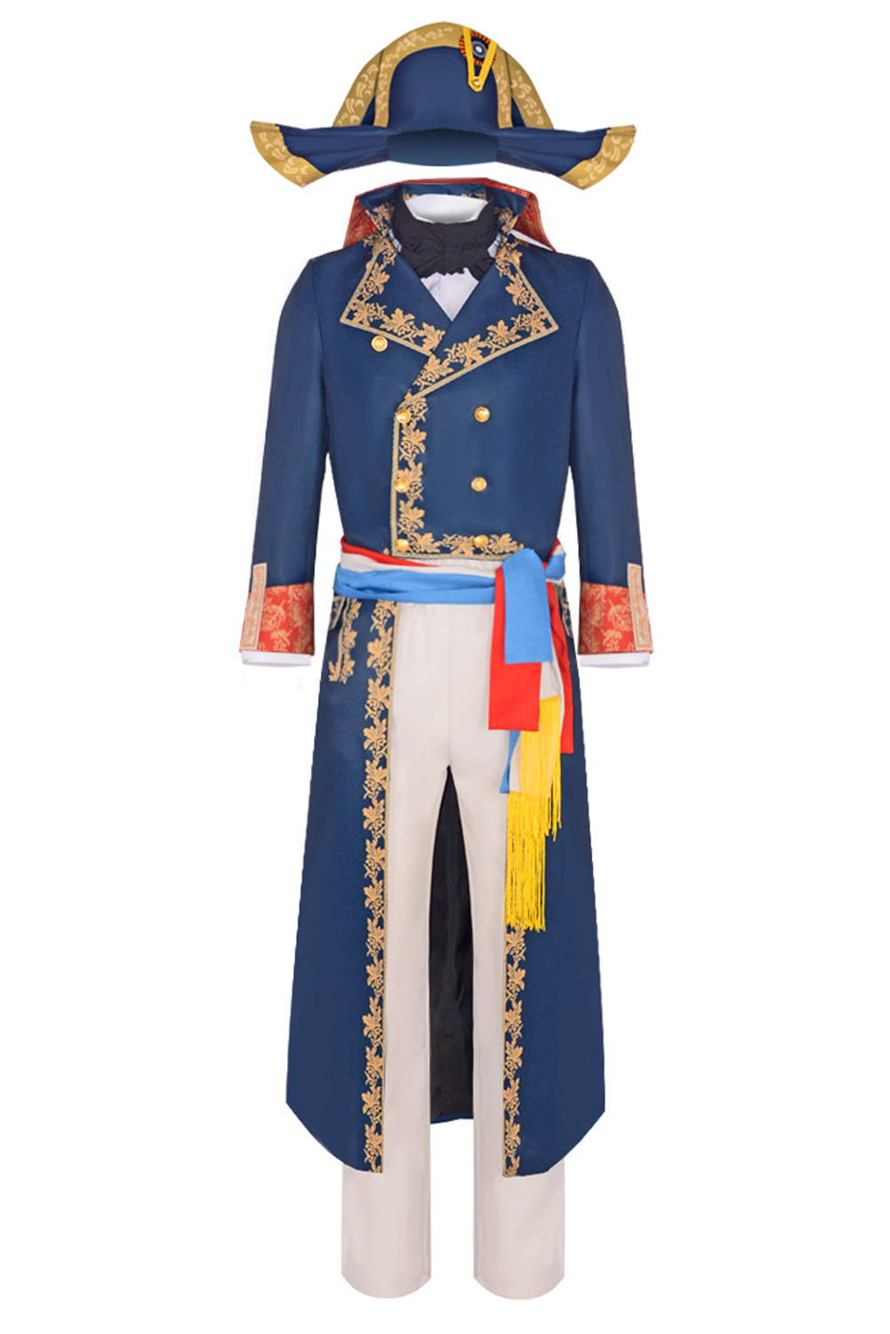 Movie Napoleon 2023 Napoleon Blue Outfits Halloween Carnival Suit Cosplay Costume