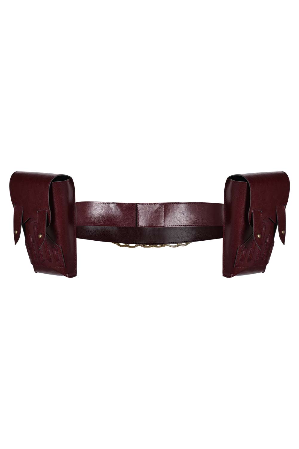 Movie Padme Amidala Cosplay Leather Belt Fanny Pack Set Halloween Costume Accessories Props
