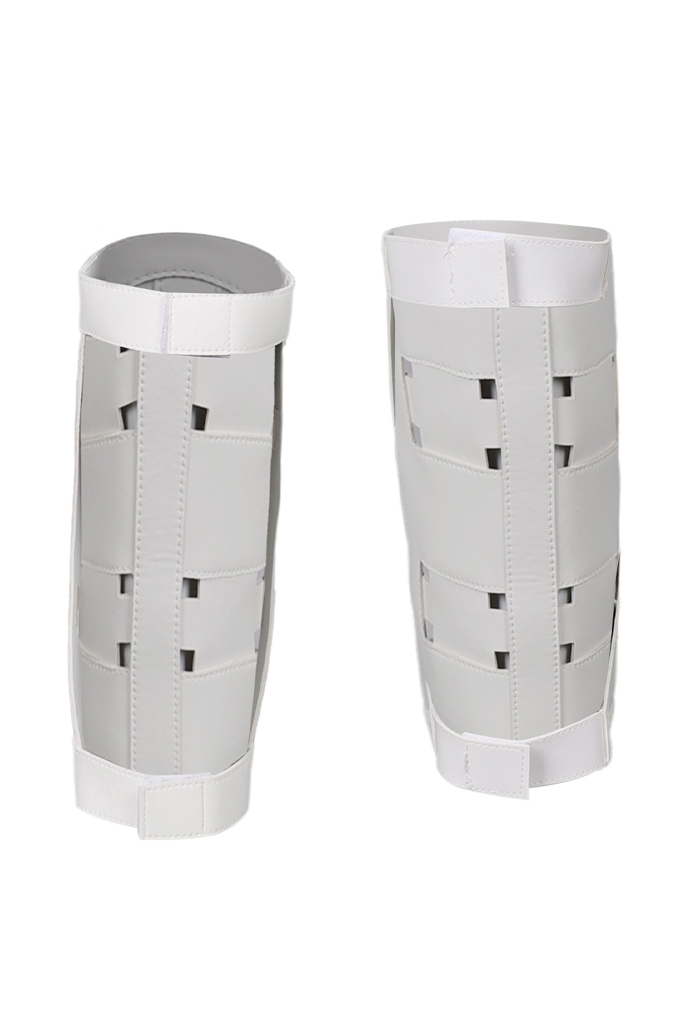 Movie Padme Amidala Kids Girls White Leather Feet Guard Halloween Costume Accessories