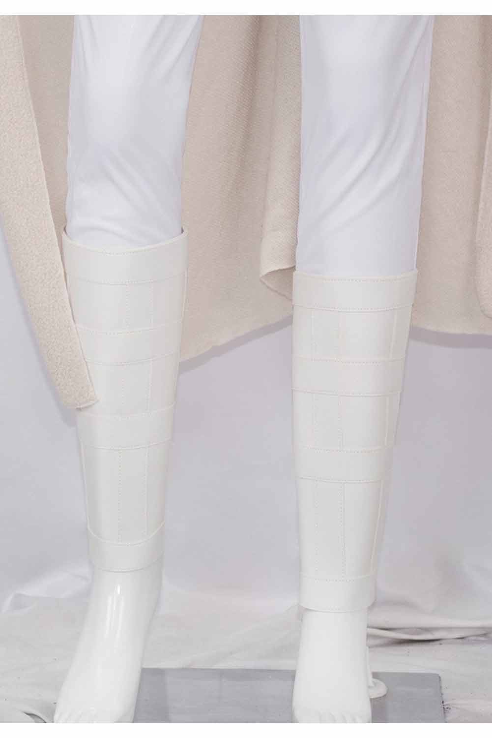 Movie Padme Naberrie Amidala White Set With Cloak Outfits Halloween Carnival Suit Cosplay Costume