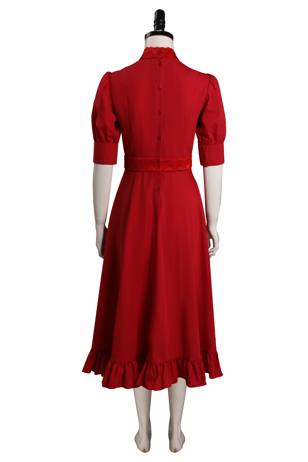 Movie Pearl (2022) X Pearl Red Dress Outfits Halloween Horror Carnival Suit Cosplay Costume