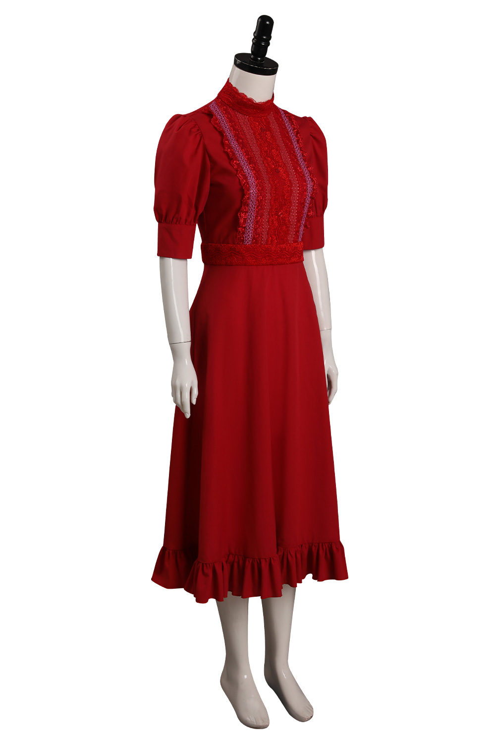 Movie Pearl (2022) X Pearl Red Dress Outfits Halloween Horror Carnival Suit Cosplay Costume
