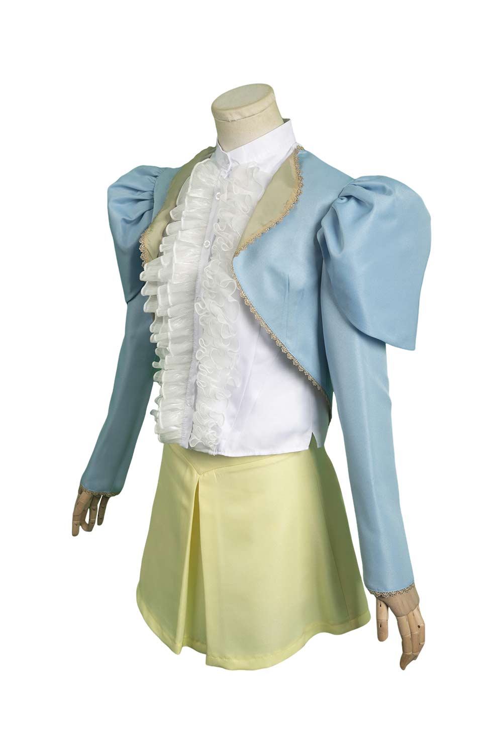 Movie Poor Things Belle Baxter Blue Cosplay Costume Outfits Halloween Carnival Suit