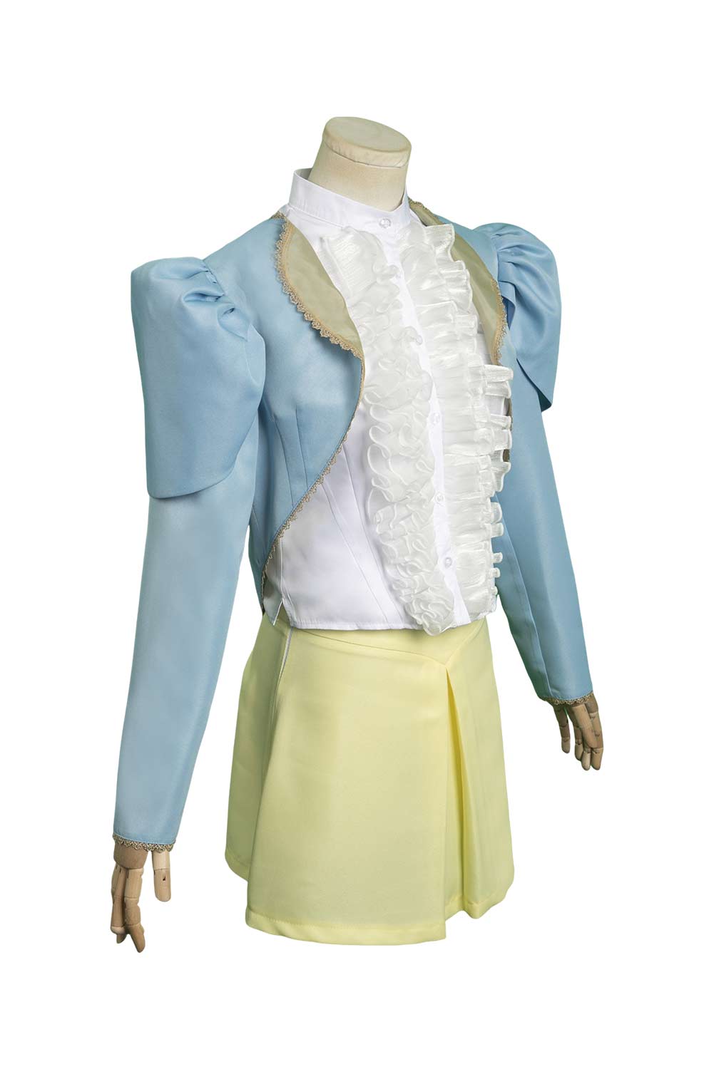 Movie Poor Things Belle Baxter Blue Cosplay Costume Outfits Halloween Carnival Suit