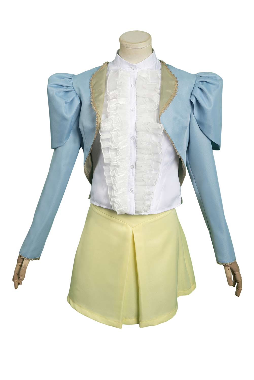 Movie Poor Things Belle Baxter Blue Cosplay Costume Outfits Halloween Carnival Suit