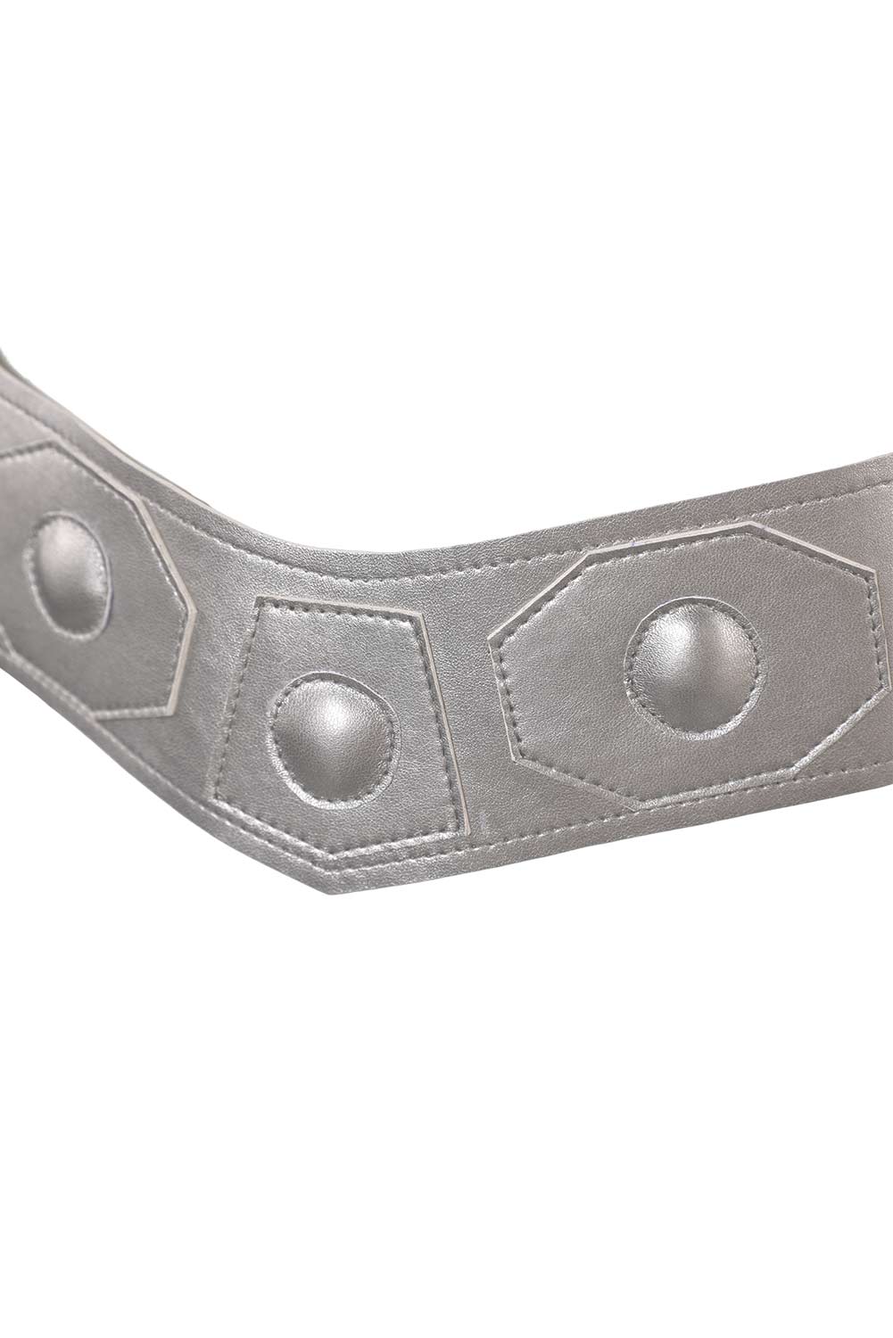 Movie Princess Leia Organa Solo Cosplay White Adjustable Leather Belt Halloween Costume Accessories