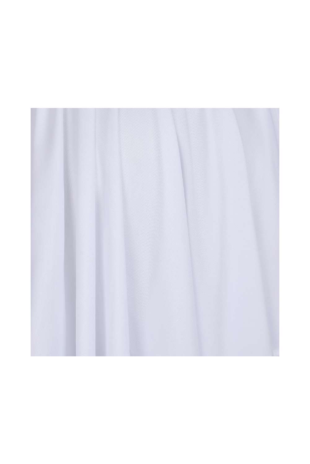 Movie Princess Leia White Top Skirt Set Dress Outfits Halloween Carnival Suit Cosplay Costume Original Design