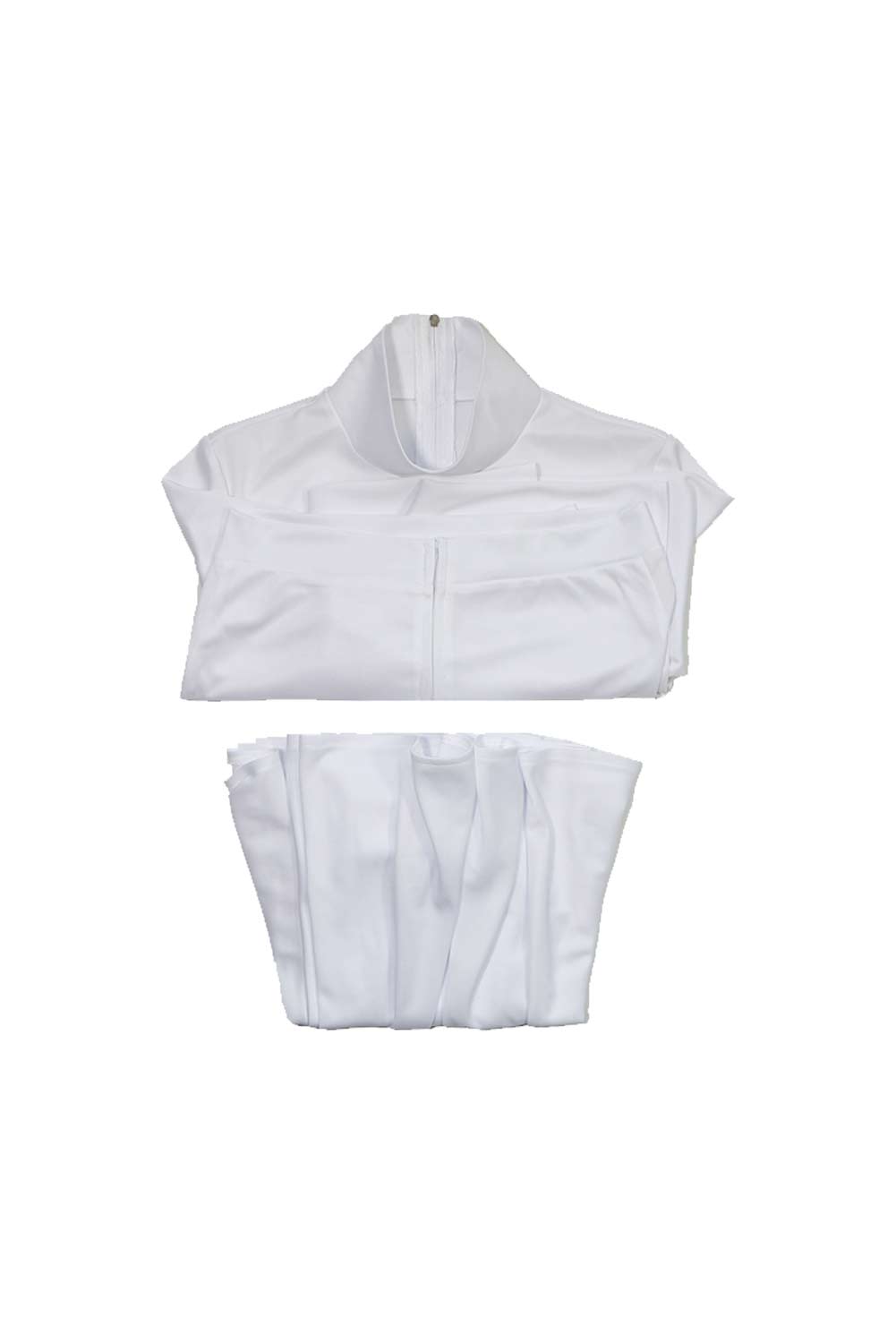 Movie Princess Leia White Top Skirt Set Dress Outfits Halloween Carnival Suit Cosplay Costume Original Design