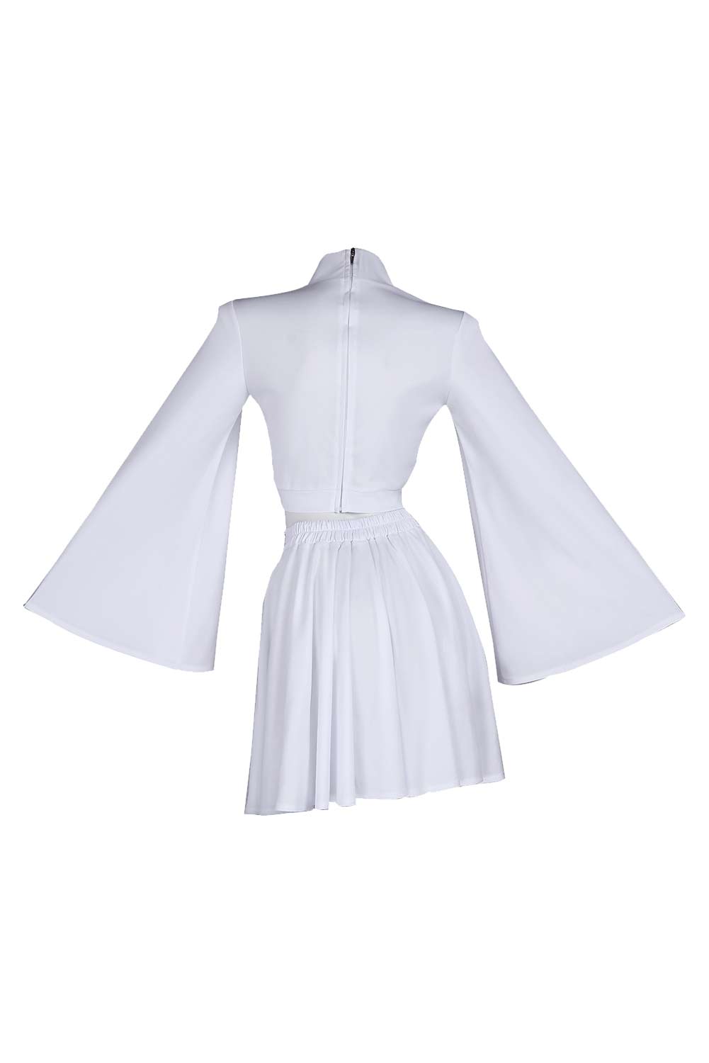 Movie Princess Leia White Top Skirt Set Dress Outfits Halloween Carnival Suit Cosplay Costume Original Design