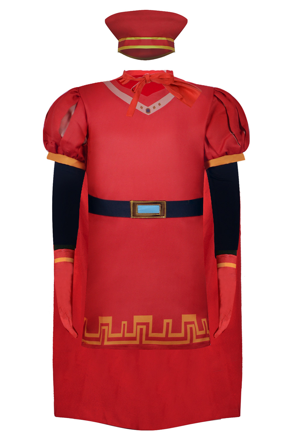 Movie Shrek Lord Farquaad Kids Boys Red Outfits Halloween Carnival Suit Cosplay Costume