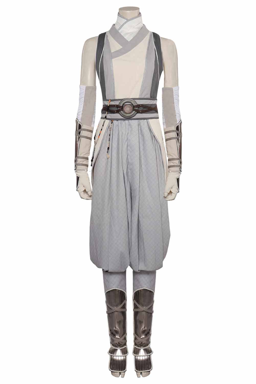 Movie Star Wars Ahsoka Tano Ahsoka White Outfits Halloween Carnival Suit Cosplay Costume