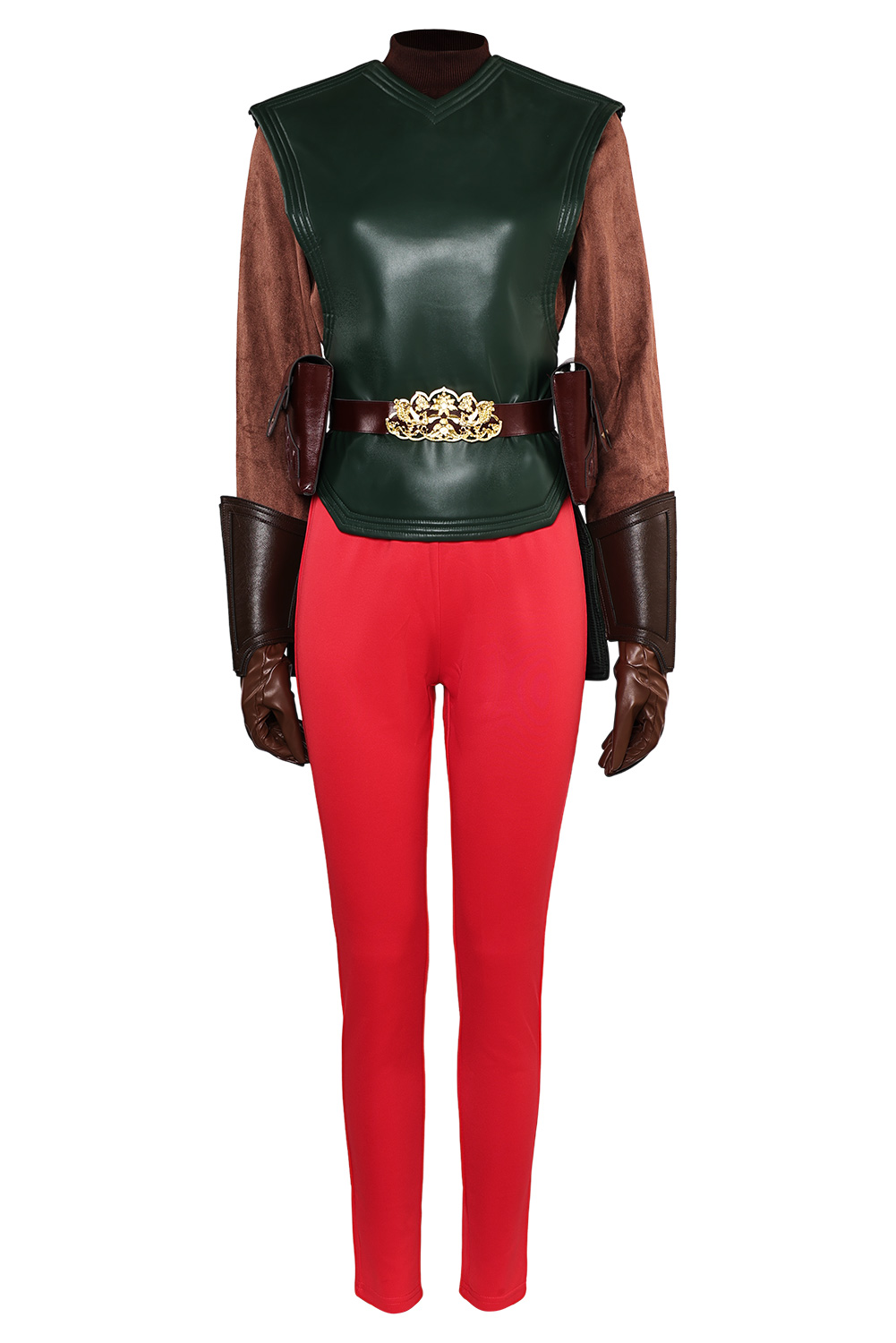 Movie Star Wars: Episode II - Attack of the Clones Padme Amidala Coruscant Attack Pilot Clothing Outfits Halloween Carnival Suit Cosplay Costume