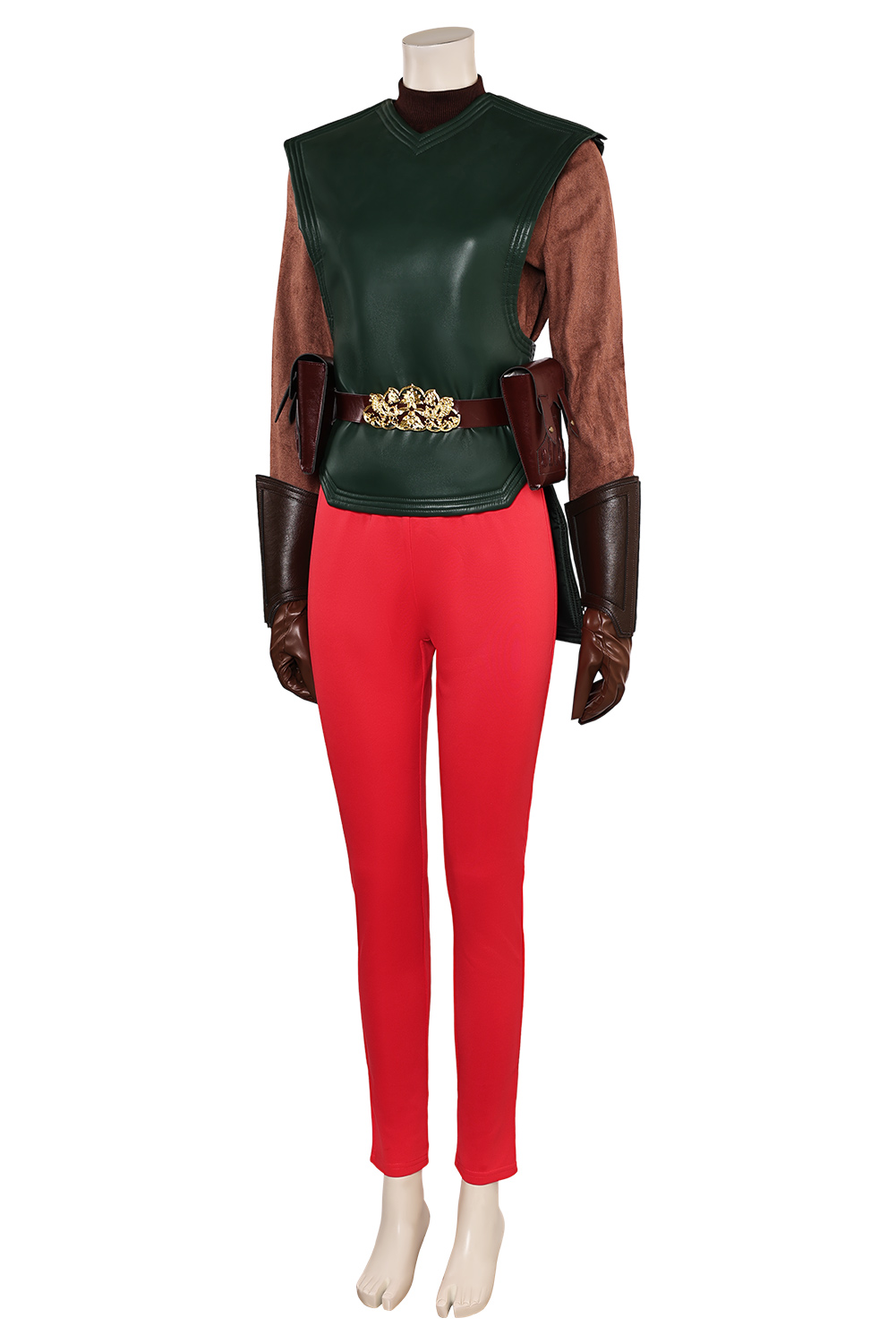 Movie Star Wars: Episode II - Attack of the Clones Padme Amidala Coruscant Attack Pilot Clothing Outfits Halloween Carnival Suit Cosplay Costume