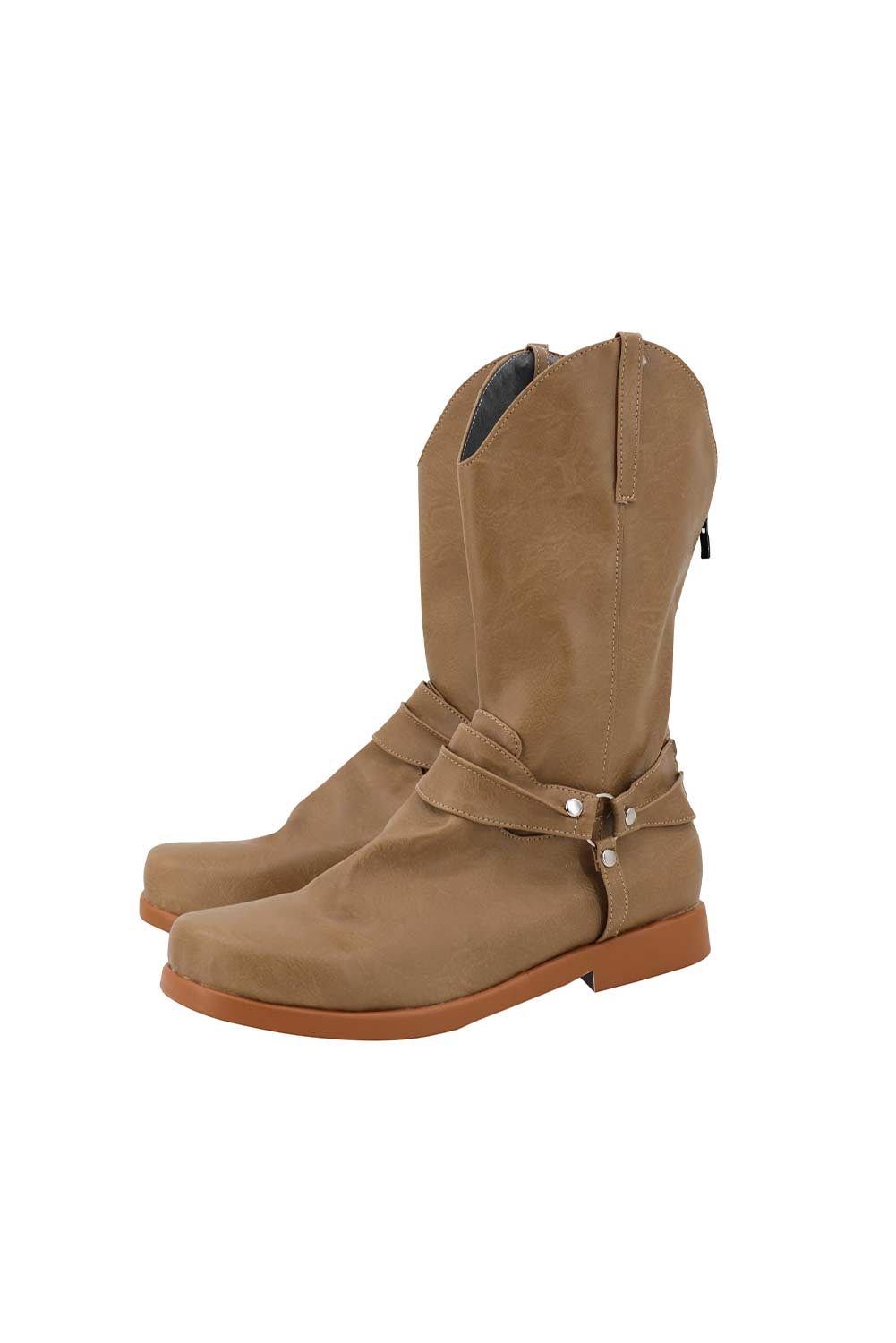 Movie Star Wars Obi-Wan Kenobi Cosplay Brown Shoes Boots Halloween Custom Made Costumes Accessory