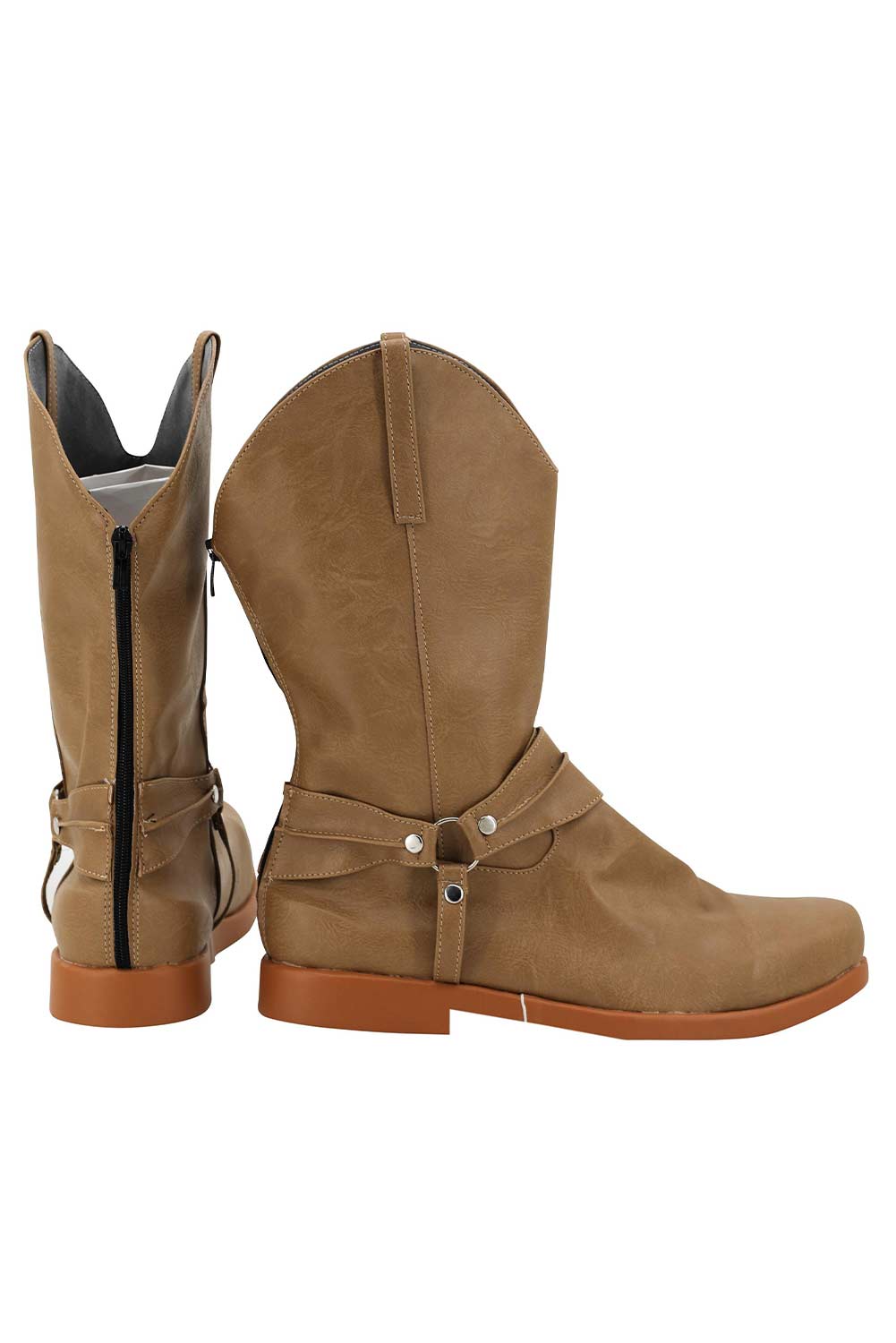 Movie Star Wars Obi-Wan Kenobi Cosplay Brown Shoes Boots Halloween Custom Made Costumes Accessory