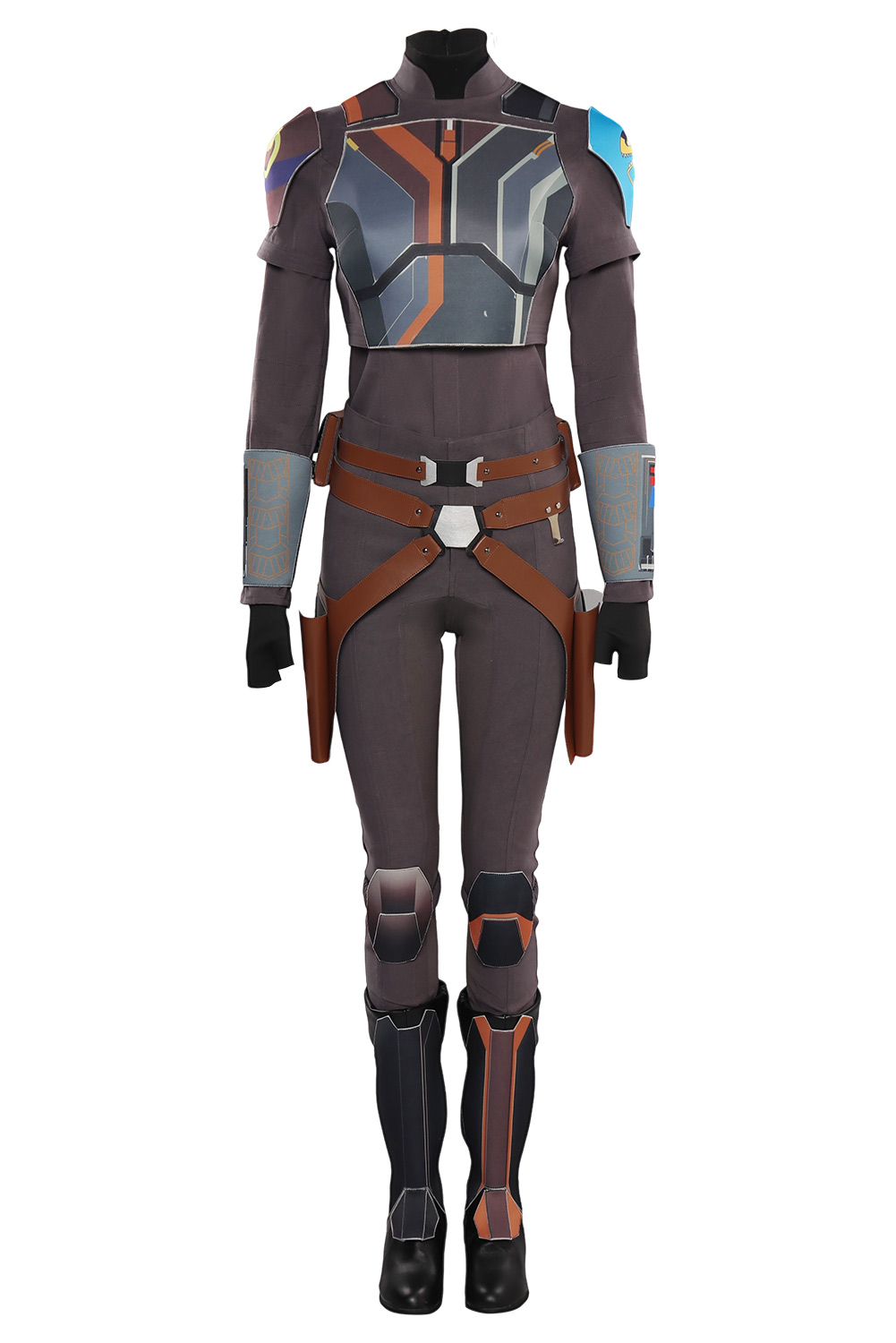 Movie Star Wars Sabine Wren Outfits Halloween Carnival Suit Cosplay Costume