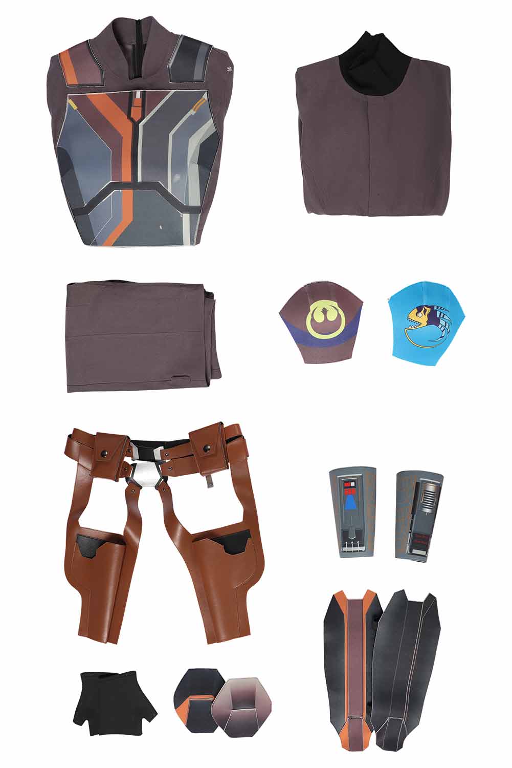 Movie Star Wars Sabine Wren Outfits Halloween Carnival Suit Cosplay Costume