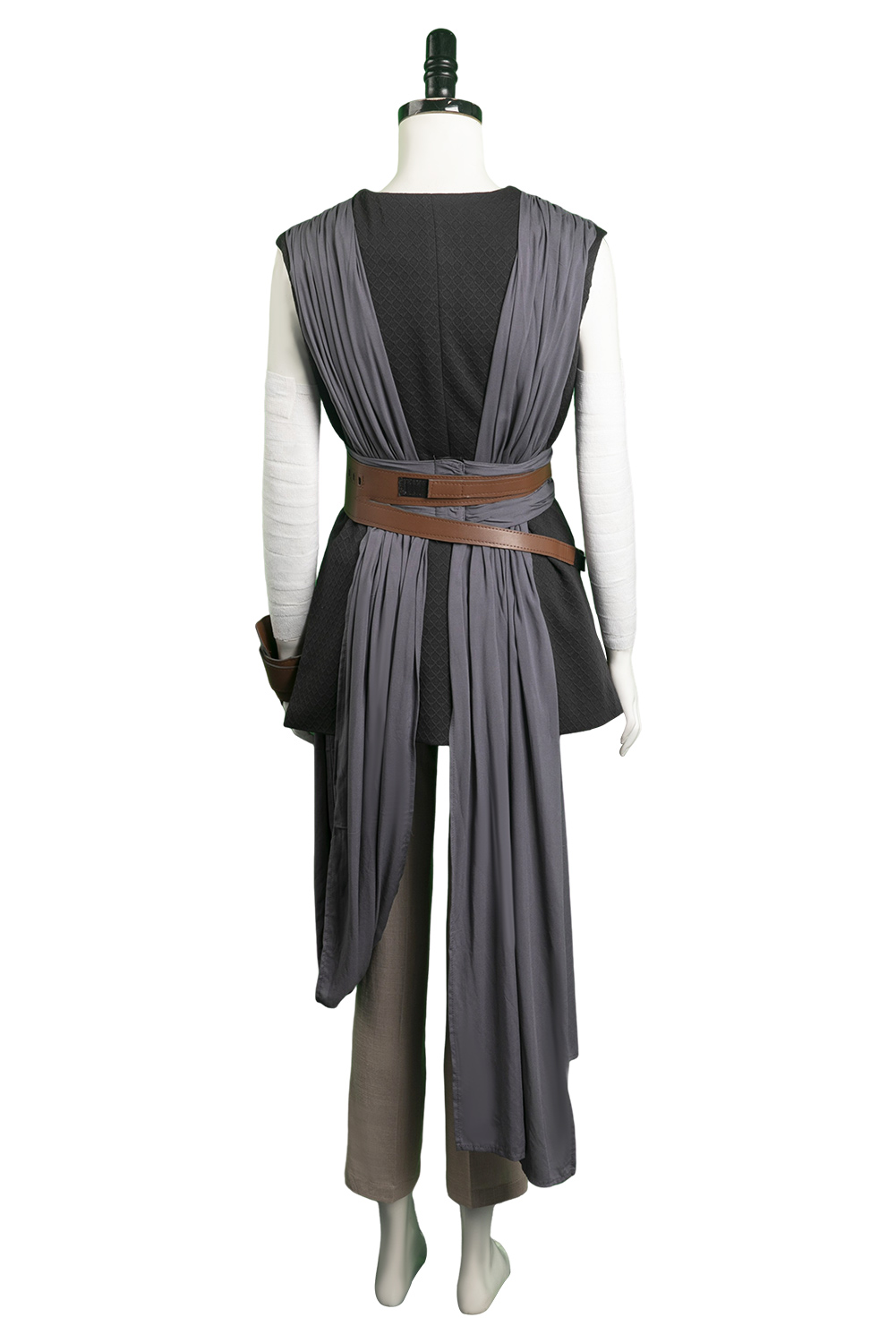 Movie Star Wars: The Last Jedi Rey Outfits Halloween Carnival Suit Cosplay Costume