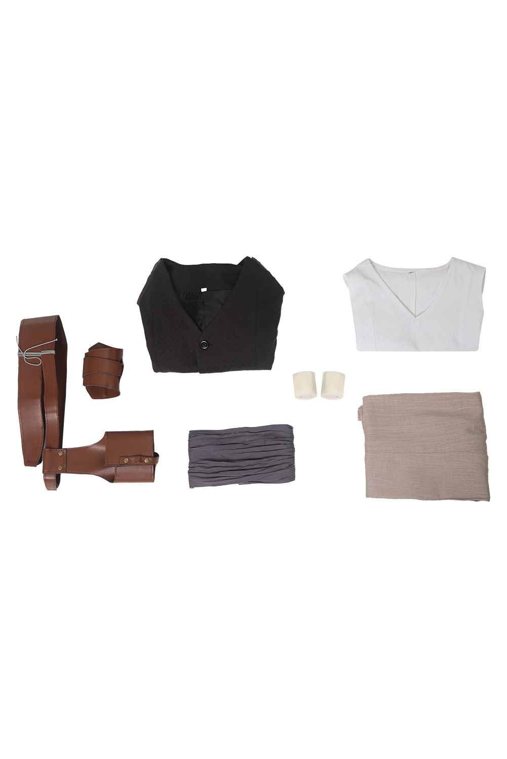 Rey Outfits Halloween Carnival Suit Cosplay Costume