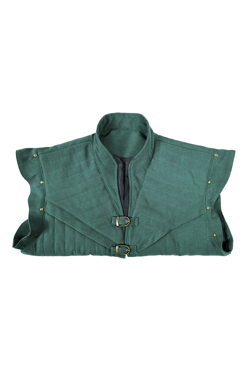 Movie Tangled Flynn Rider Medieval Green Waistcoat Outfits Halloween Carnival Suit Cosplay Costume