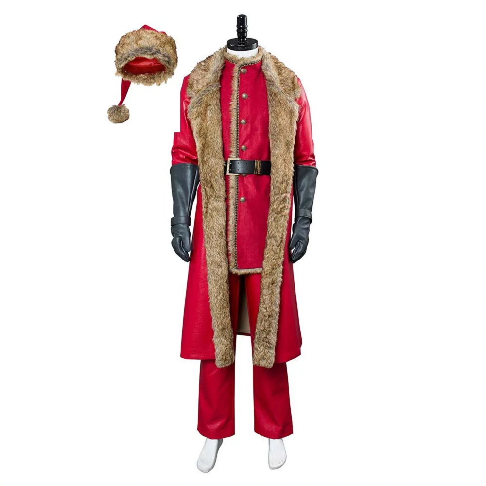 Movie The Christmas Chronicles Santa Claus Outfit Cosplay Costume Christmas Carnival Suit