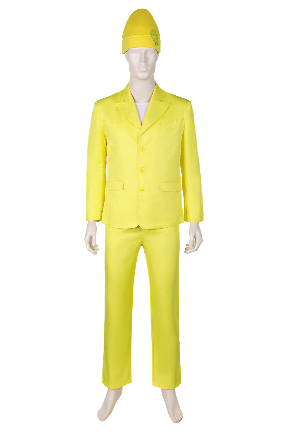 Movie The Fall Guy 2024 Colt Seavers Yellow Uniform With Hat Outfits Halloween Carnival Suit Cosplay Costume