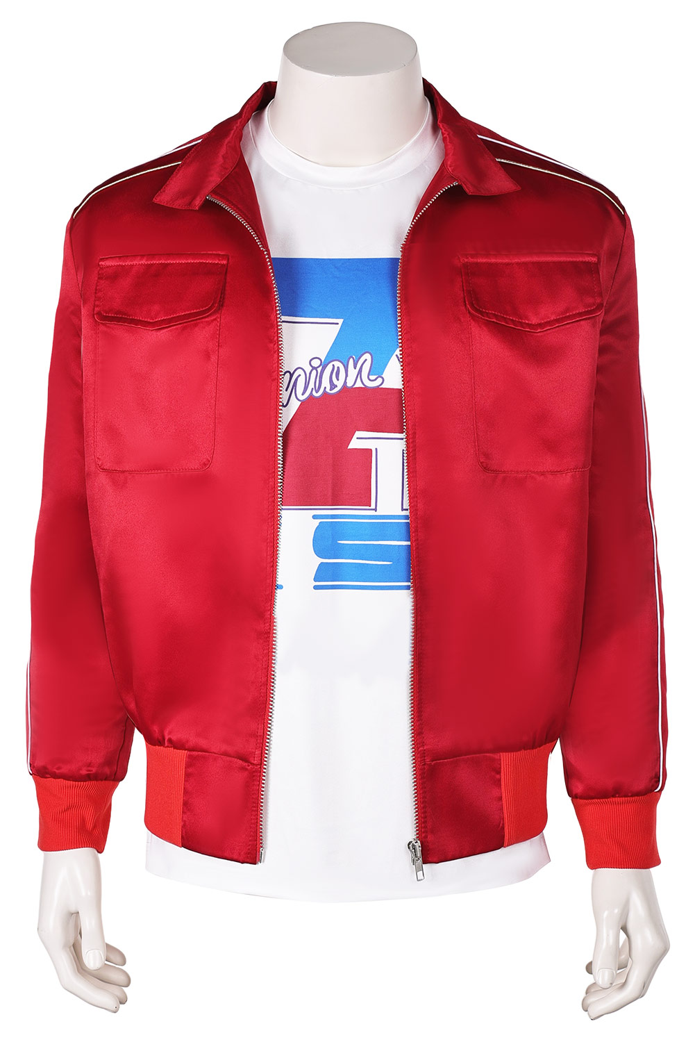 Movie The Fall Guy Colt Seavers Red Jacket Top Set Outfits Halloween Carnival Suit Cosplay Costume
